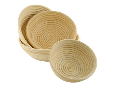 Cesta de fermentación redonda