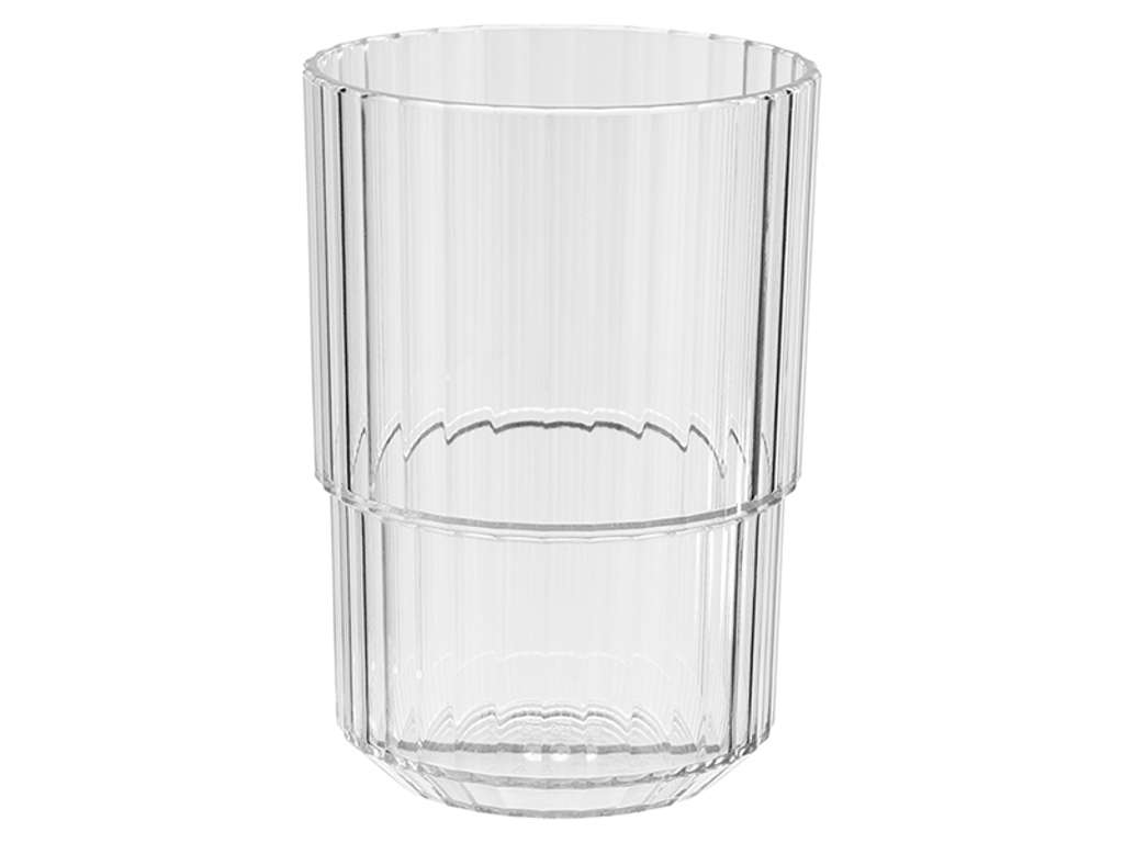 Vaso apilable 40cl plástico