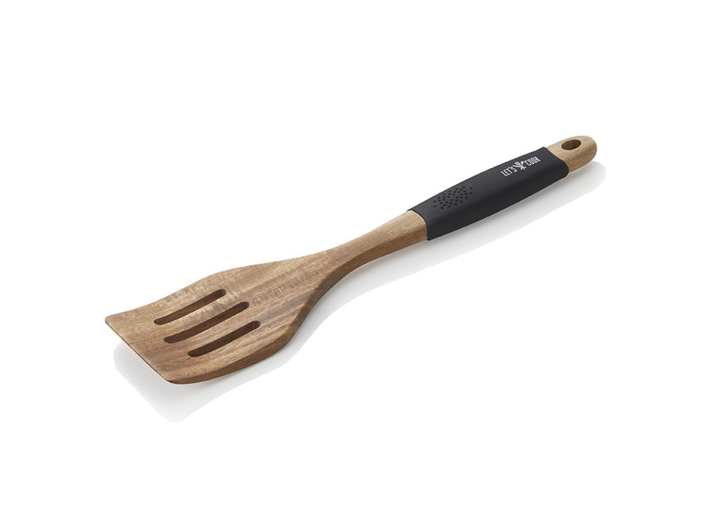 Paleta c/hoyo Madera c/silicona en mango 30