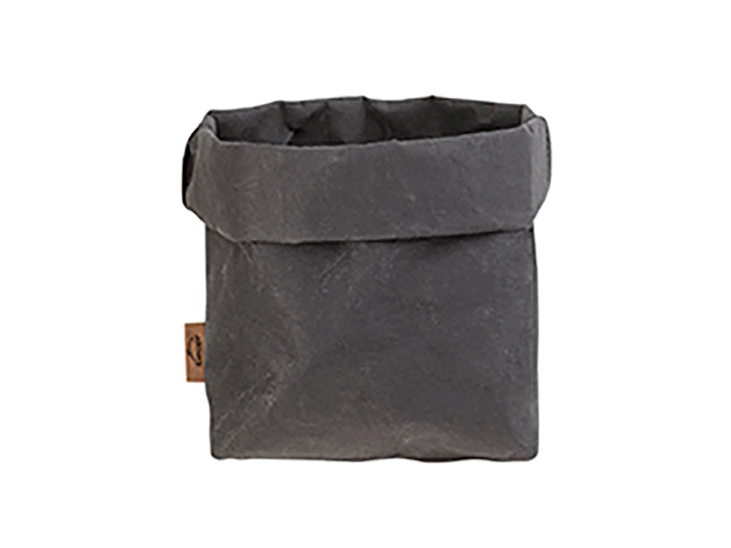 Bolsa de pan negra 15x15 cm