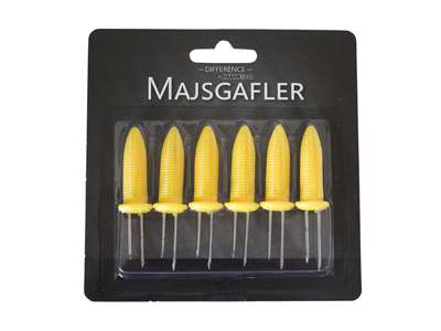 Tenedor de maíz 6 pcs. 6 cm