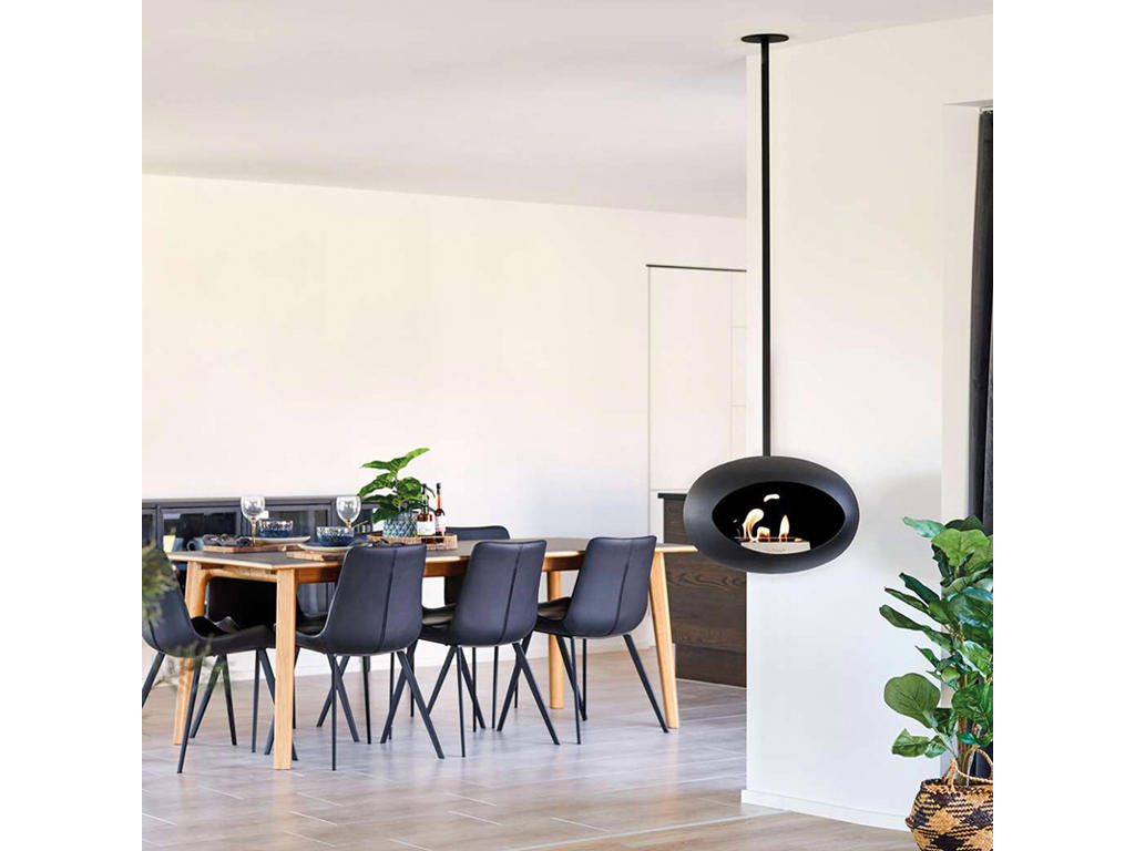 Biochimenea Biochimenea Dome Sky loft 140cm Negro/RF