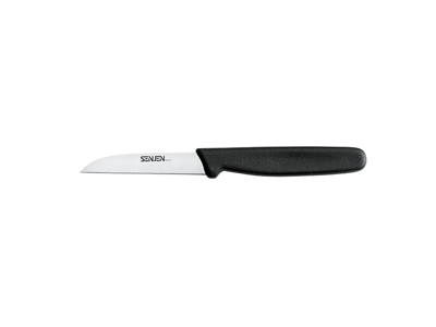 Cuchillo de hierbas, 8 cm, Senjen Basis, Negro