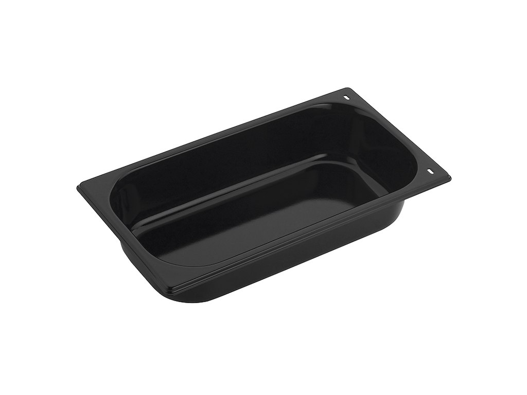Bandeja para hornear con recubrimiento negro tamaño 1/3 GN 65mm