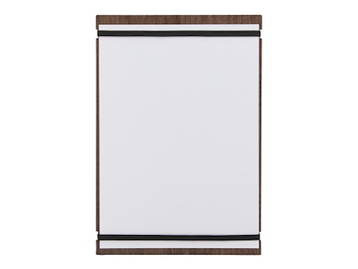 Menú Cartel Elástico Nogal A4