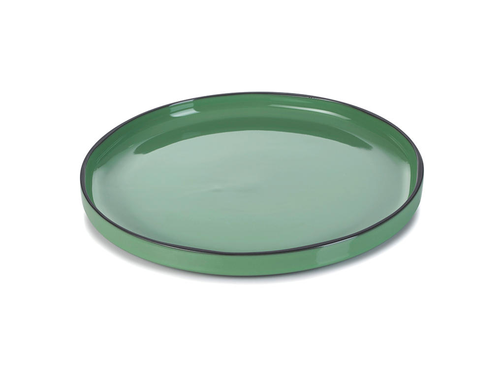 Plato 28 cm Verde Caractere