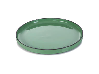 Plato 28 cm Verde Caractere