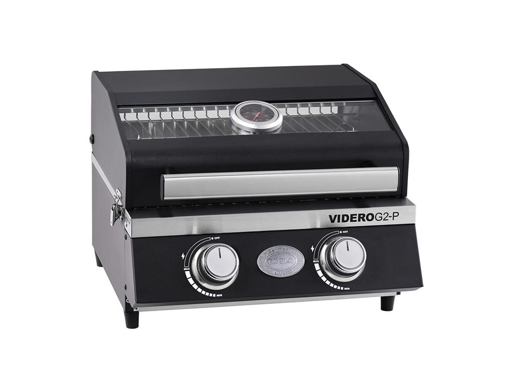 Parrilla de gas G2-P 4400 vatios Negra 45x45x35cm
