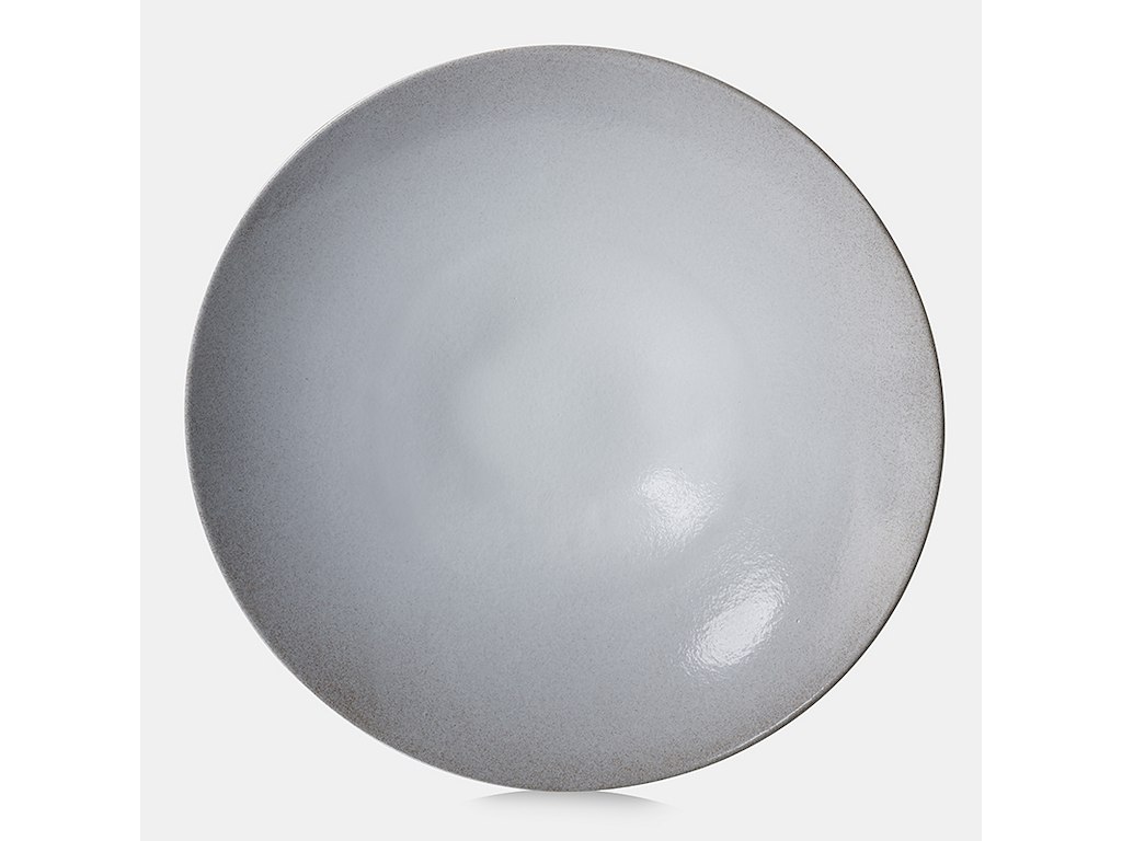 Tallerken 28 cm No.W 2 Hvid/Grå