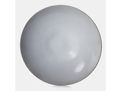 Tallerken 28 cm No.W 2 Hvid/Grå