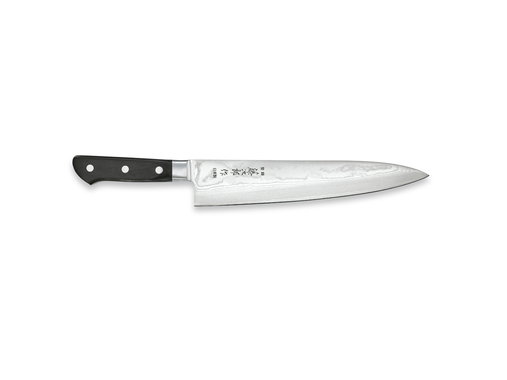 Tojiro Pro Cuchillo de Cocina, 27 cm, damasquinado, 63 capas