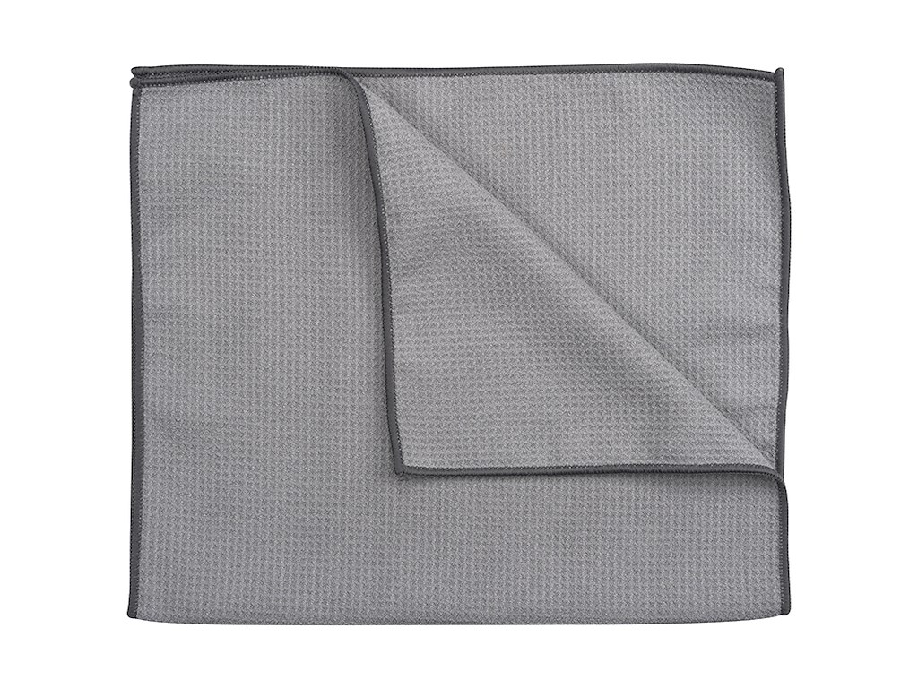 Paño de cocina de microfibra gris 70x40cm – paquete de 10 unidades
