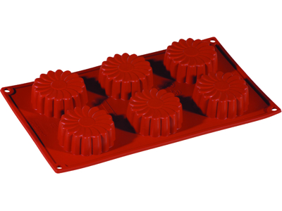 Moldes para hornear silicona 1/3 GN 6Margheritaer