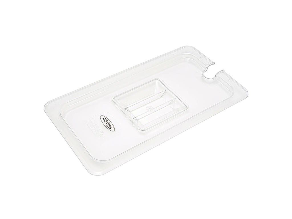 Maxima Tapa de Cantina Poly 1/3 GN con Corte
