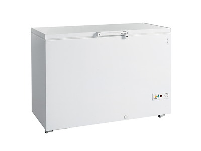 Congelador horizontal 277 ltr Blanco con ruedas y cerradura