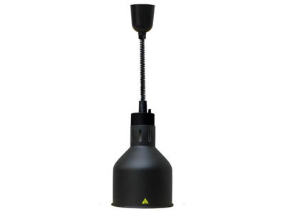 Lámpara de calor Negra 30-80 grados Altura 600mm