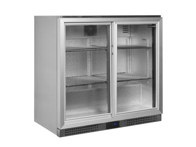 Backbar 2 Puertas correderas Gris/alu