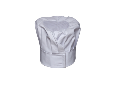 Gorro de cocina Tela Blanco talla única