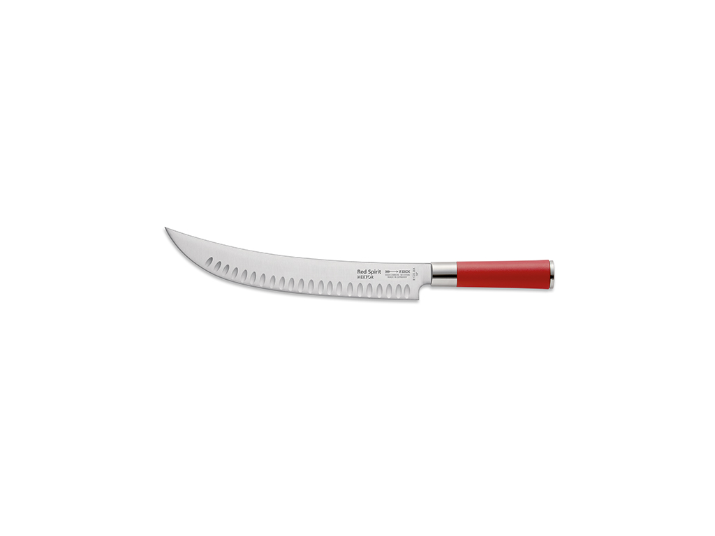 Cuchillo de carnicero, 26 cm, F. Dick Red Spirit, con corte de aire
