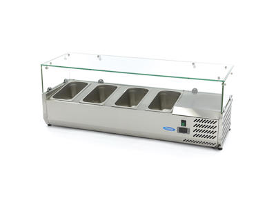 Refrigerador 4x 1/3 GN 120 cm