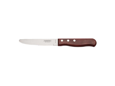 Cuchillo de carne Jumbo Redondo Punta Roja Polywood