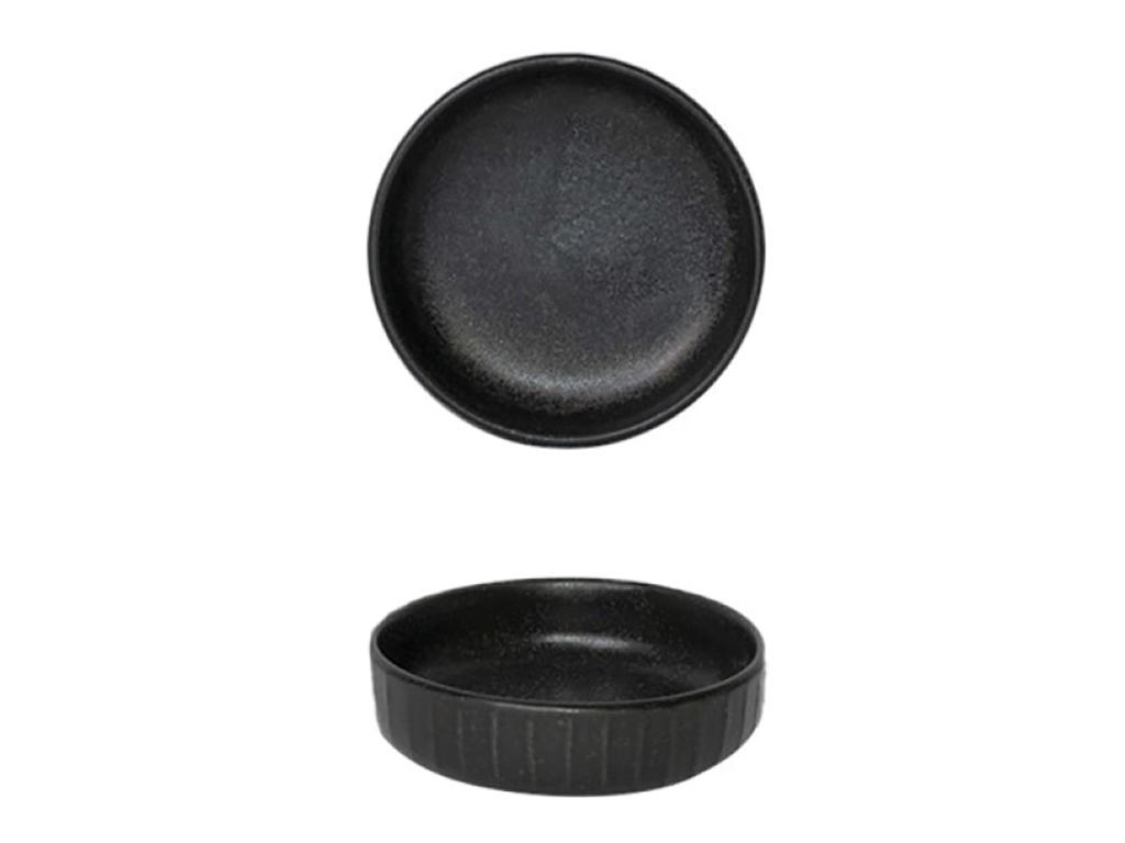 Cuenco Bajo 9 cm Negro Gordion