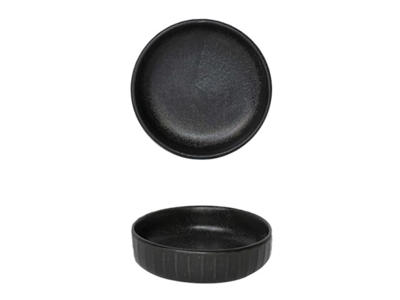 Cuenco Bajo 9 cm Negro Gordion
