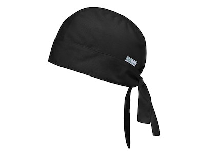 Bandana de tela negra talla única