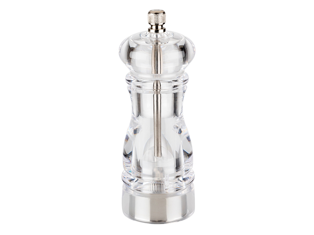 Molino de sal Acrílico 15 cm Profesional