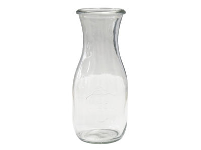 Weck botella de jugo sin tapa 540ml