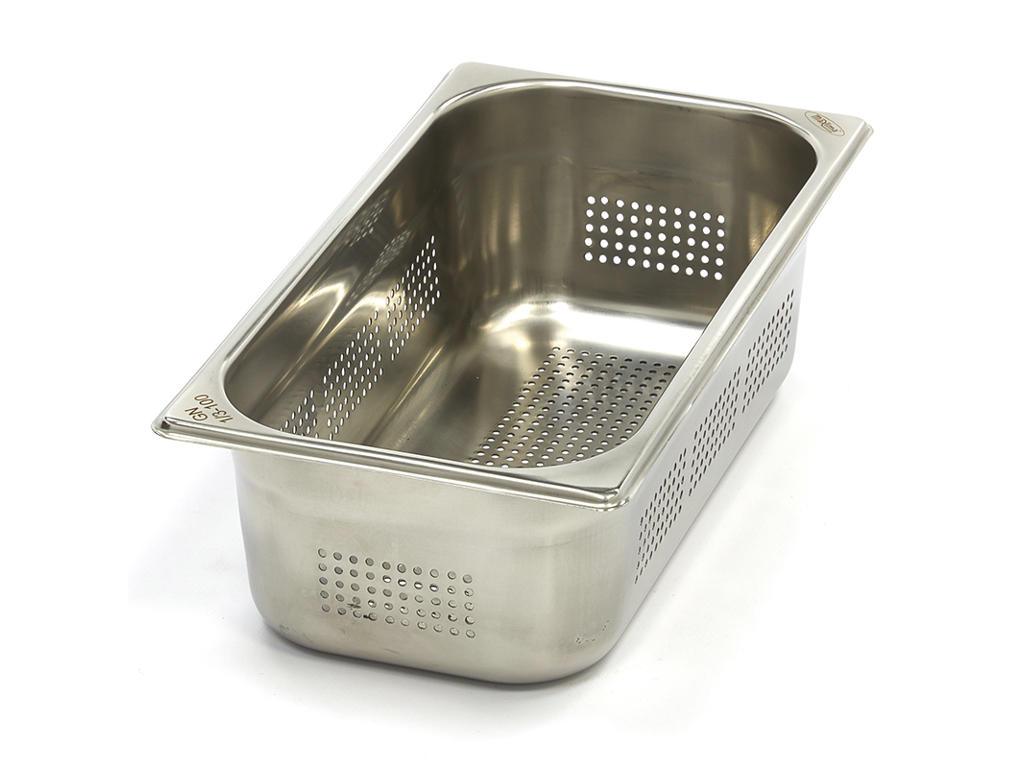 Cantina Perforada 1/3 GN 100 mm