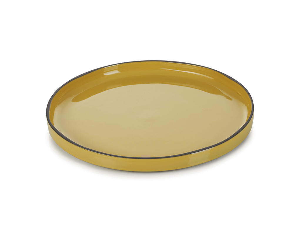 Plato 28 cm Amarillo Caractere