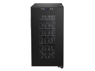 Refrigerador de vino negro 28 botellas