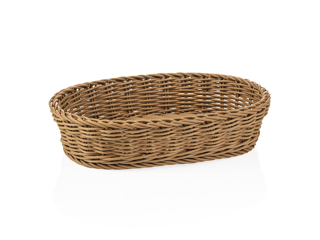 Cesta de pan Beige 32x23x7 cm Weaver Pro
