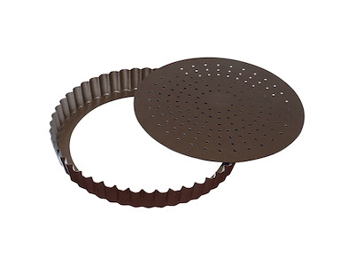 Molde para tarta antiadherente perf. con fondo suelto 32