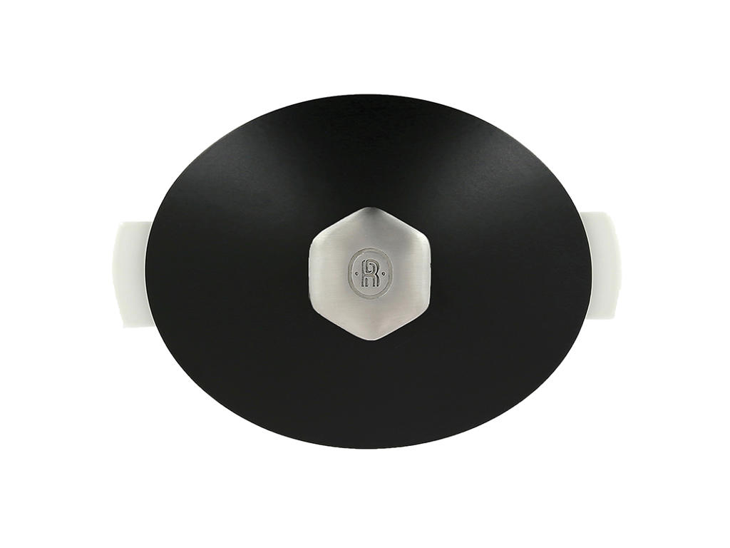 Tapa para cacerola Oval 32,5x26,5 cm Satinado Negro Revolución 2