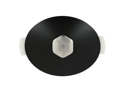 Tapa para cacerola Oval 32,5x26,5 cm Satinado Negro Revolución 2