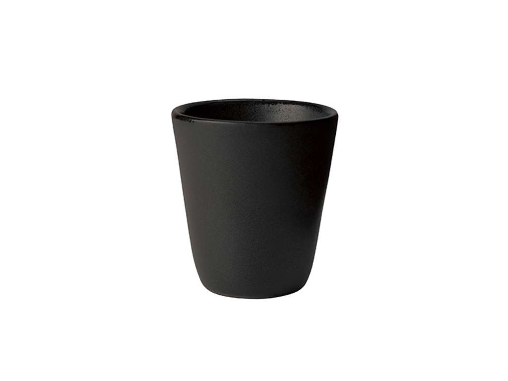 RAW Termo taza sin asa 25 cl Titanio Negro