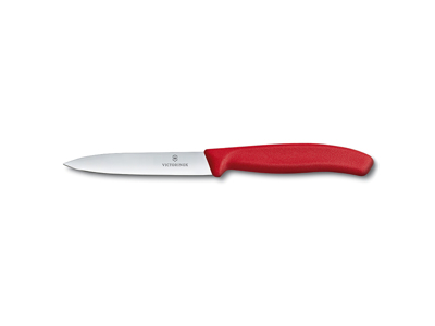 Cuchillo decorativo, 10 cm, Victorinox, rojo