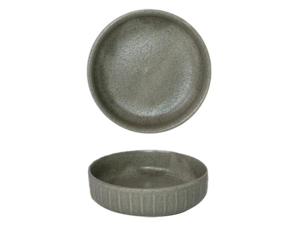 Cuenco Bajo 13 cm Gris Gordion