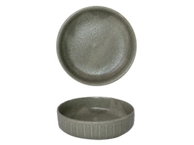 Cuenco Bajo 13 cm Gris Gordion