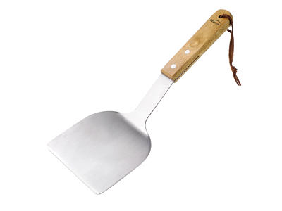 Paleta Ancha c/manija de madera y correa de cuero