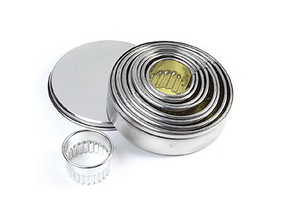 Juego de cortadores estriados 9 piezas 20-105mm