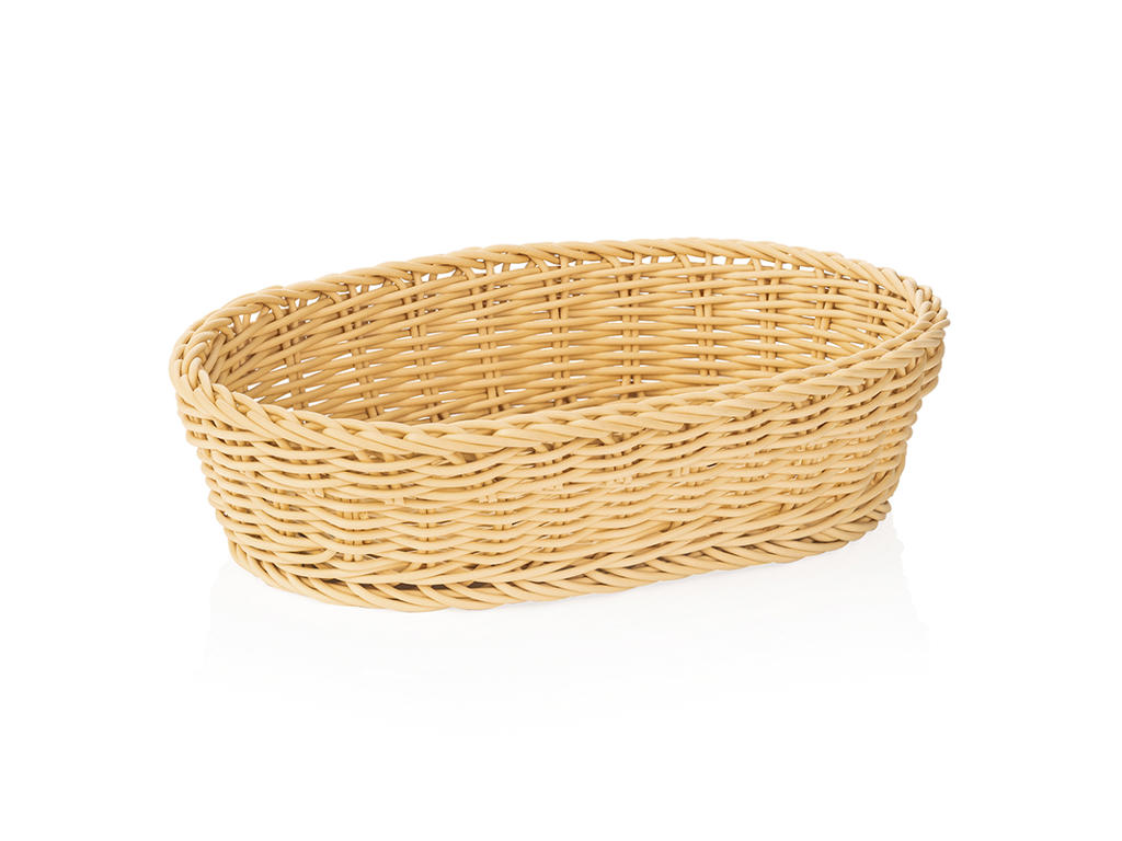 Cesta de pan Luz Beige 28x16x8 cm Weaver Pro