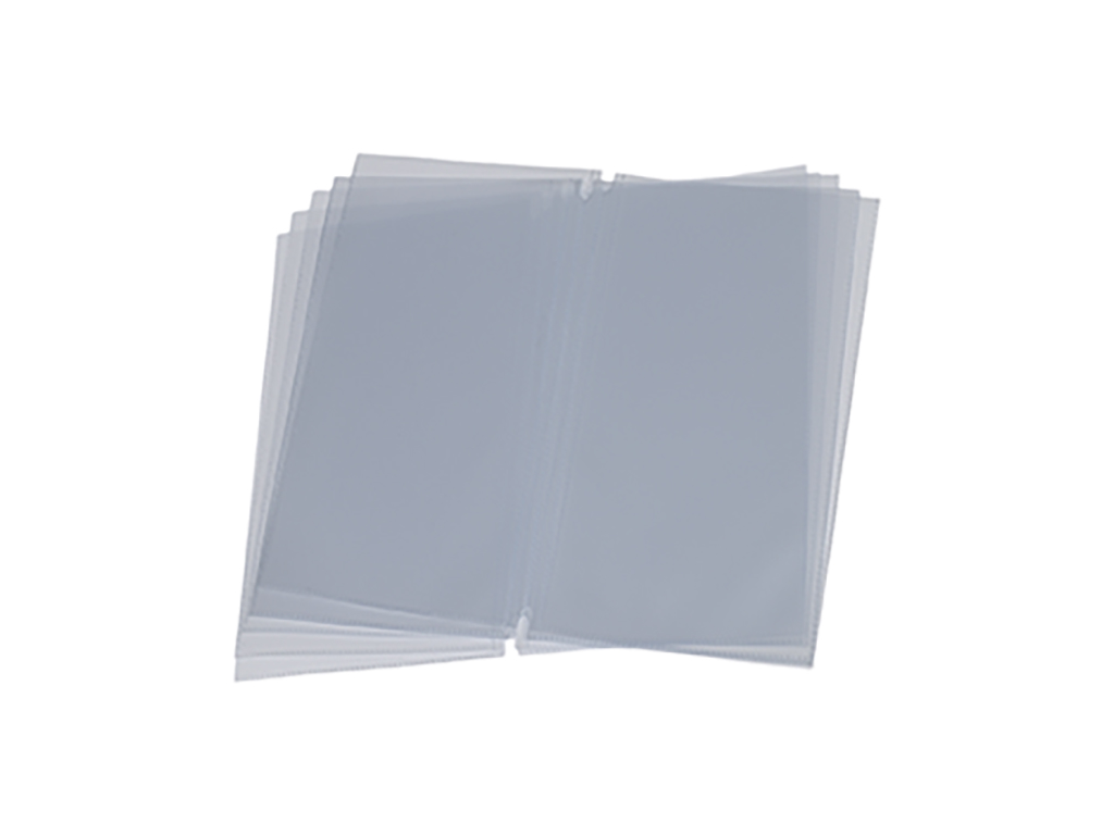 Bolsas de menú para tarjeta de menú larga transparente 10 piezas.