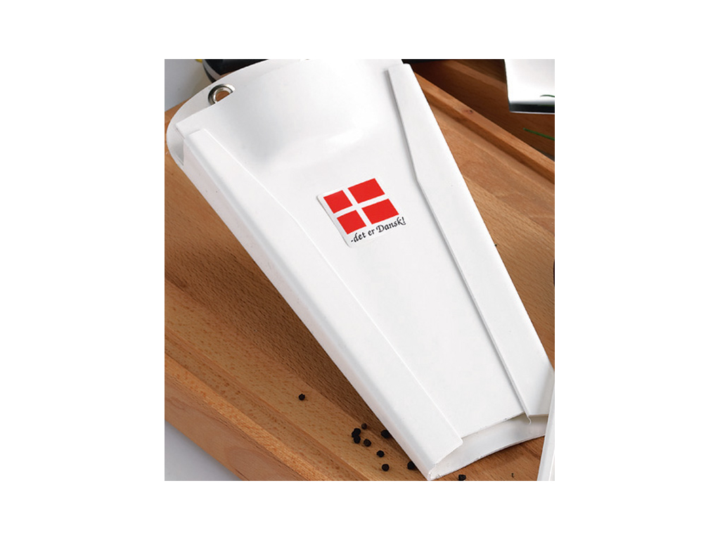 Funda de cuchillo 3 compartimentos plástico blanco