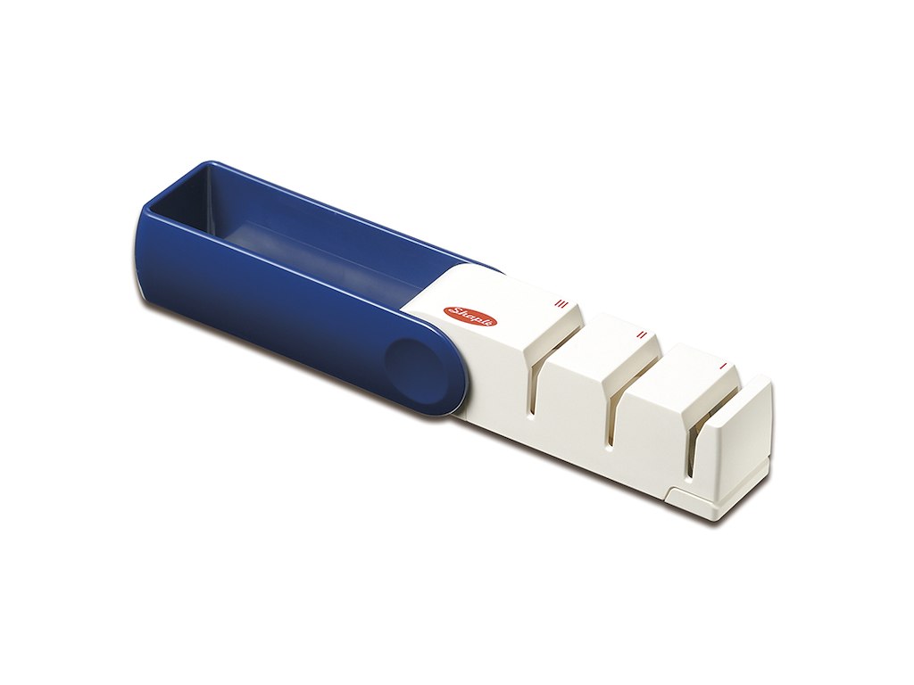 Máquina de lijar Manual Azul modelo de mesa privado