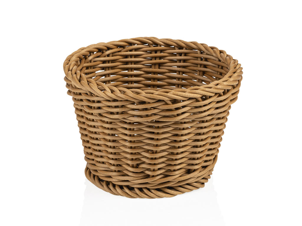 Cesta de pan Beige 13 cm H10 cm Weaver Pro