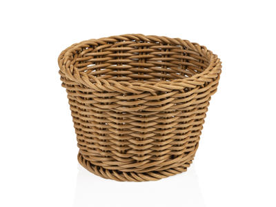 Cesta de pan Beige 13 cm H10 cm Weaver Pro