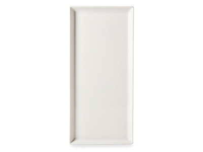 Fad 32,5x15x2 cm Madeleine Hvid